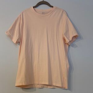H&M Regular Fit T Shirt - Peach/Coral
